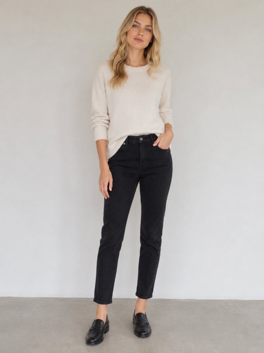 Banana Republic High Rise Slim Ankle Crop Corduroy Pants Black 32/ 14 #A2380
